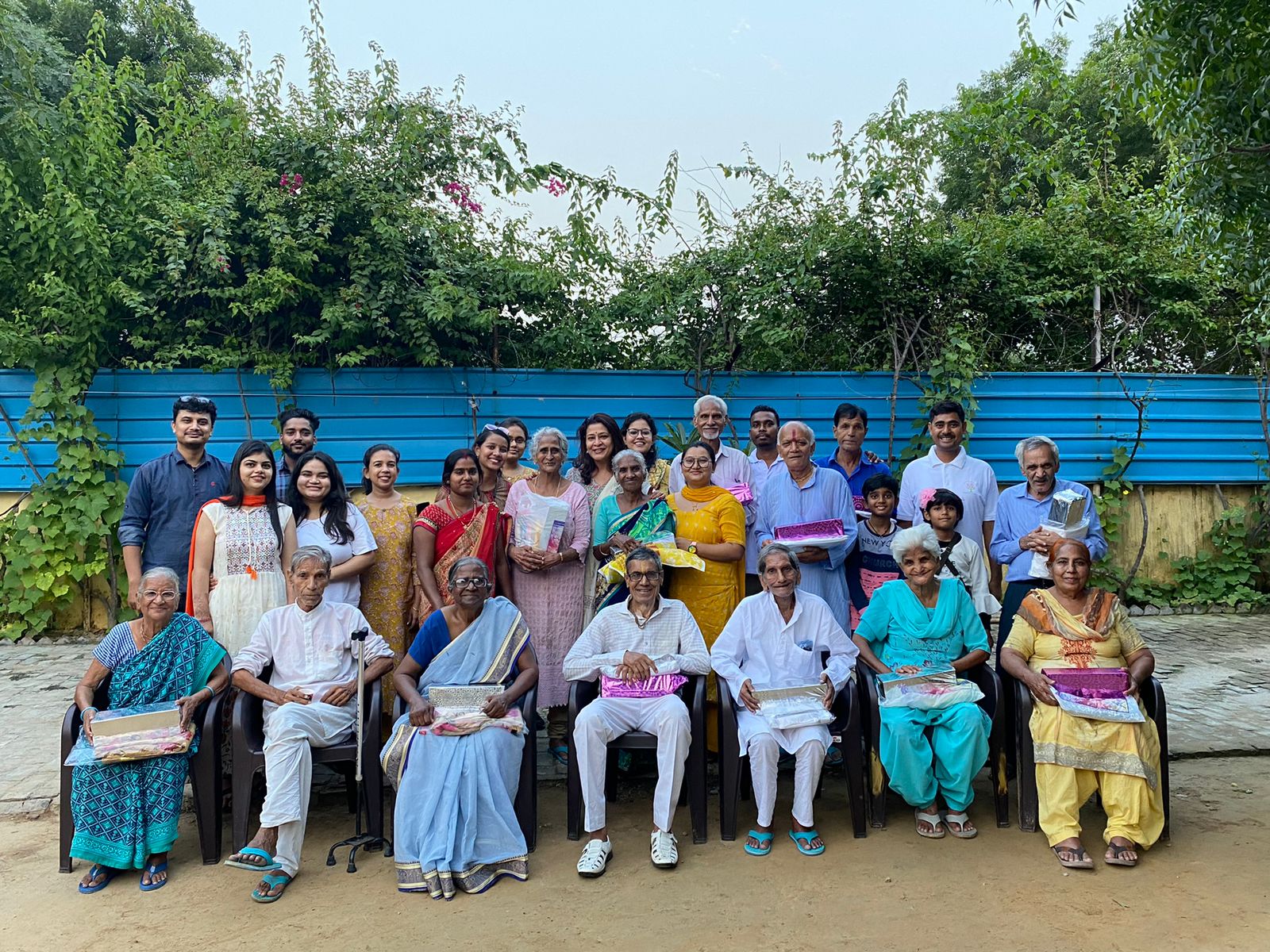 world ngo day 2023 celebrations at wishes and blessings old age home